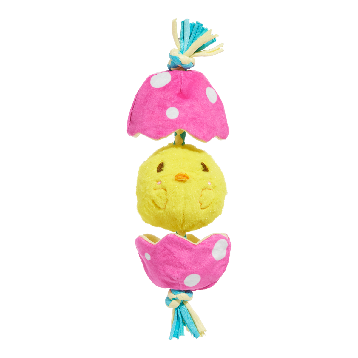 Peep-A-Bird Plush Tug Dog Toy