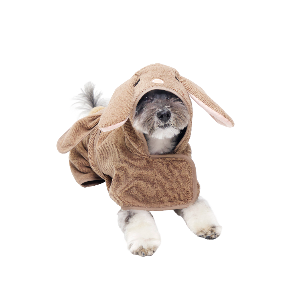 Bunny Bark n' Bathe Dog Robe