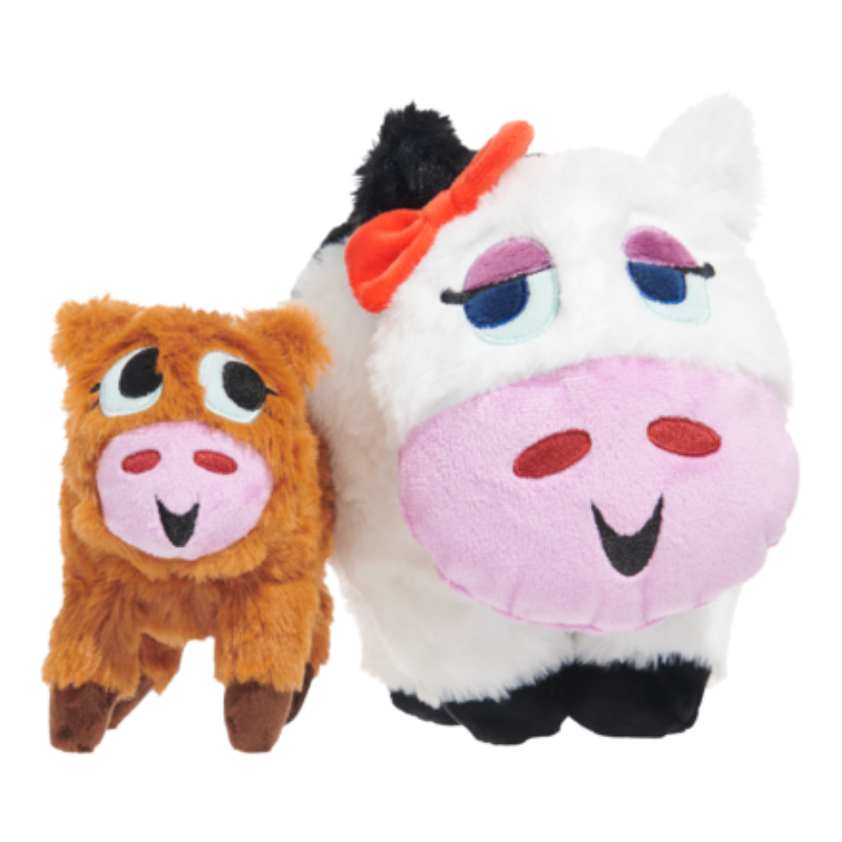 Bertha the Cow Plush Tug + Extra-Large Dog Toy