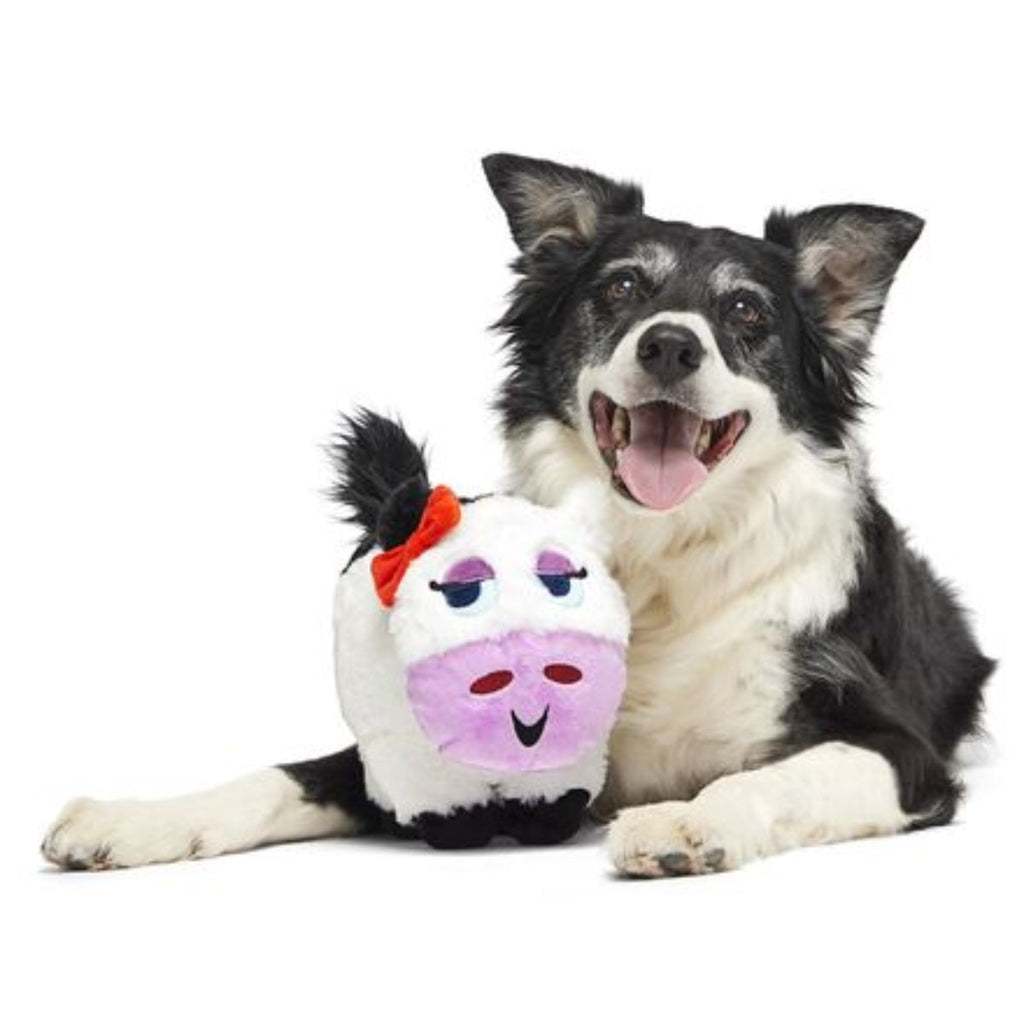 Bertha the Cow Plush Tug + Extra-Large Dog Toy