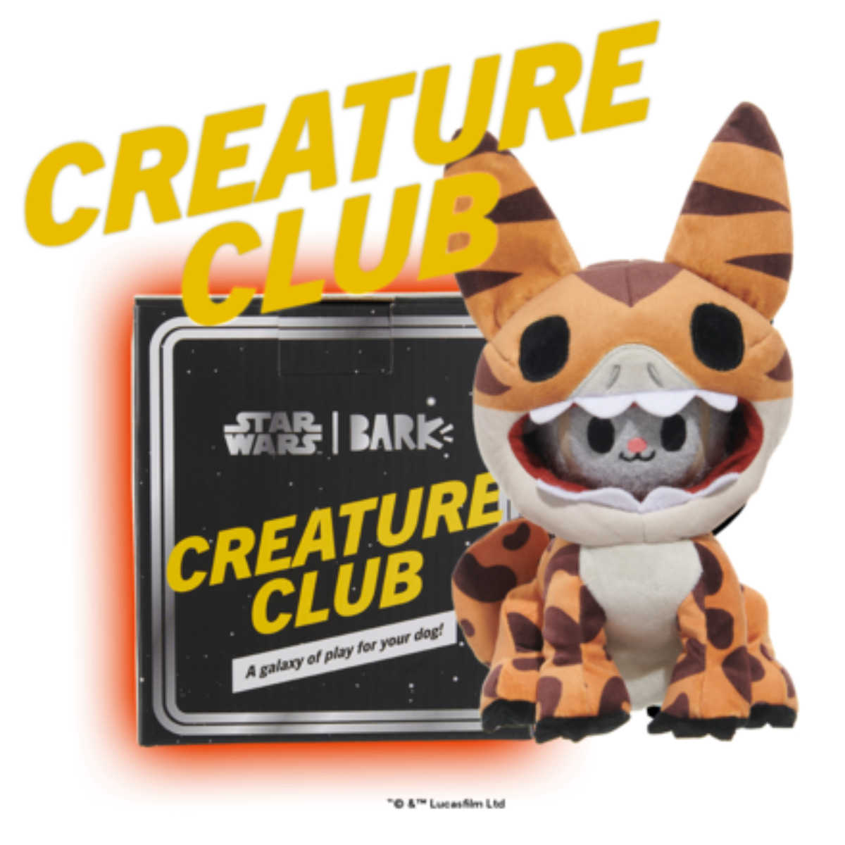 Star Wars™ Creature Club, Plush Monthly Dog Toys