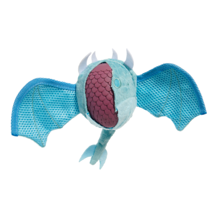 Brrrtha The Dragon Super Chewer Durable 2-in-1 Tug + Fetch Dog Toy