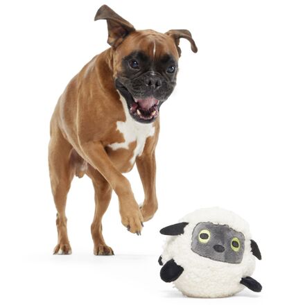 Little Bo Pup Super Chewer Durable Fetch + 2-in-1 Dog Toy