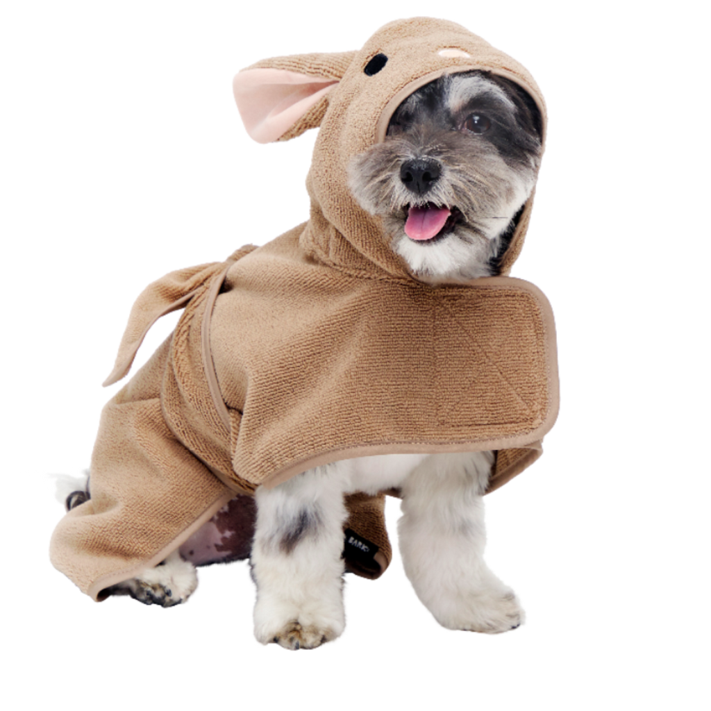 Bunny Bark n' Bathe Dog Robe