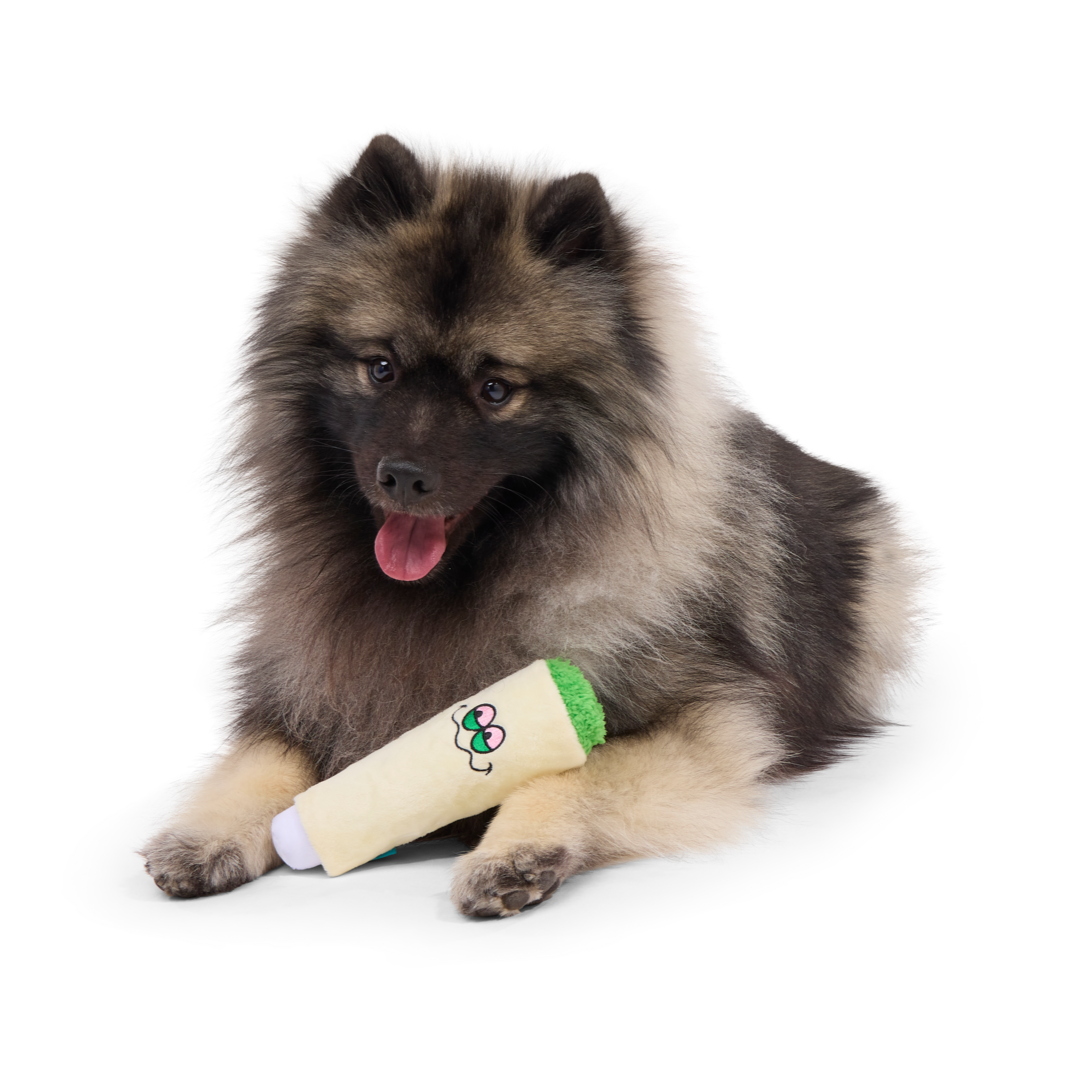 Lickety Spliff Plush Tug Dog Toy