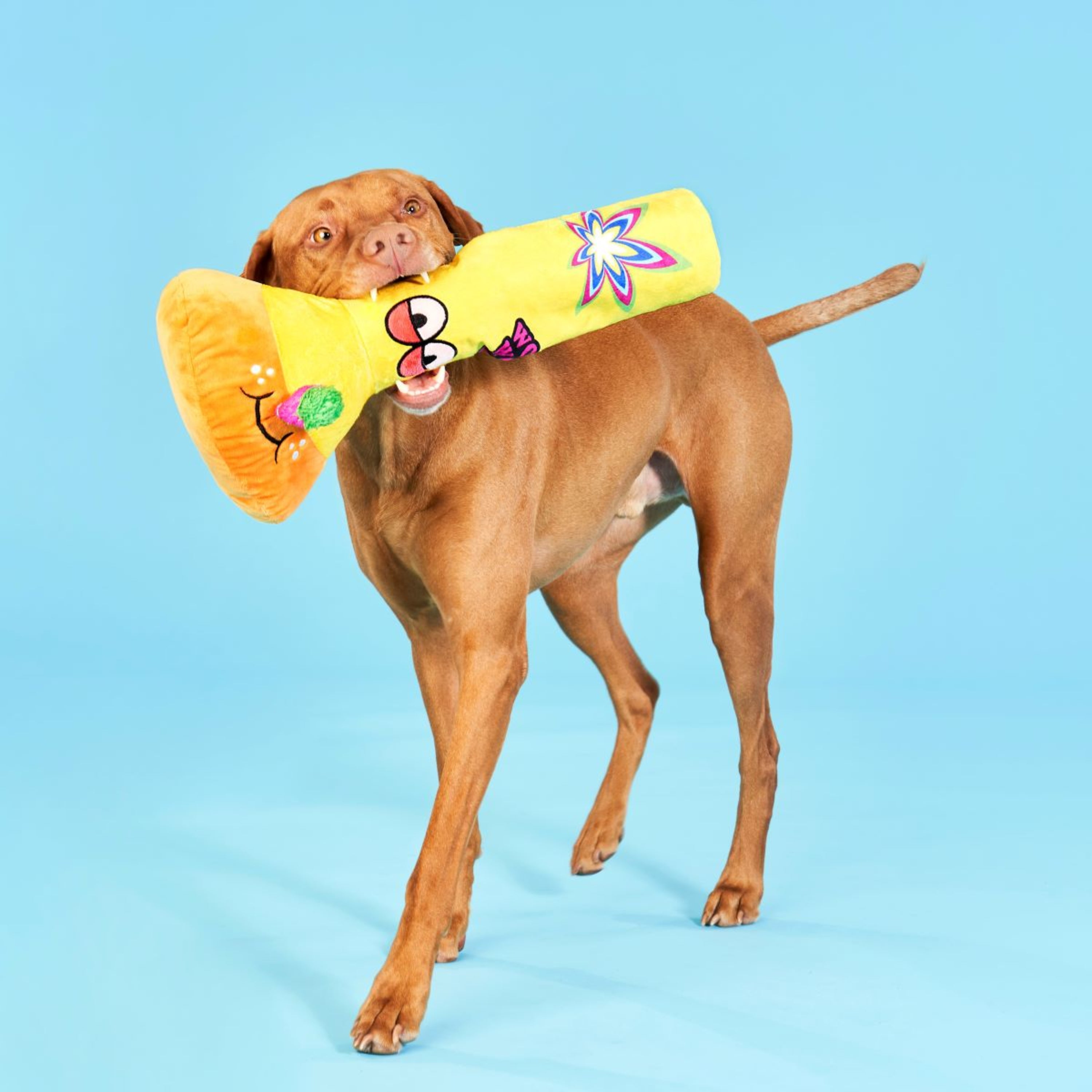 The Big Ripper Extra-Large Plush Enrichment Dog Toy