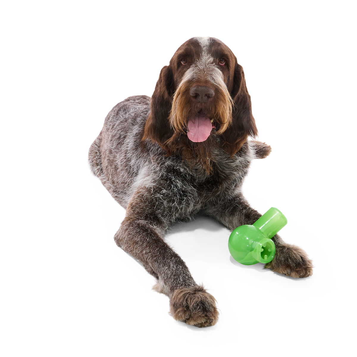Fill-A-Bong Super Chewer Durable Gnaw + Enrichment Dog Toy