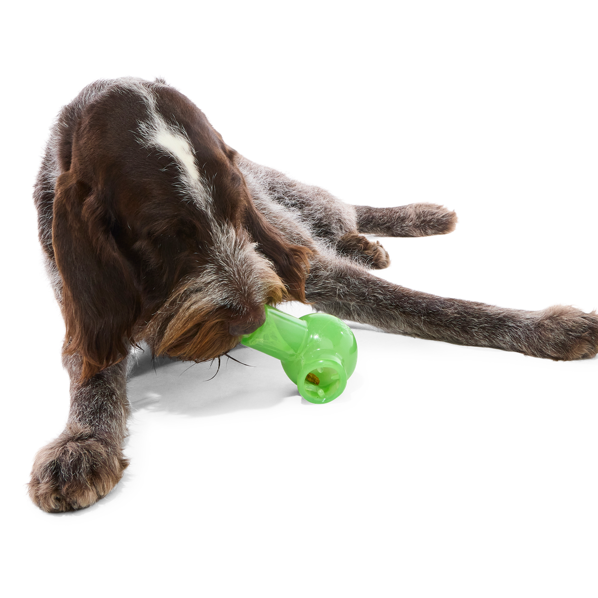 Fill-A-Bong Super Chewer Durable Gnaw + Enrichment Dog Toy