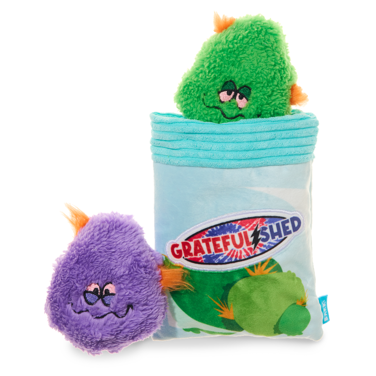 Doggy Bag Plush Multi-Part + Fetch + Enrichment Dog Toy