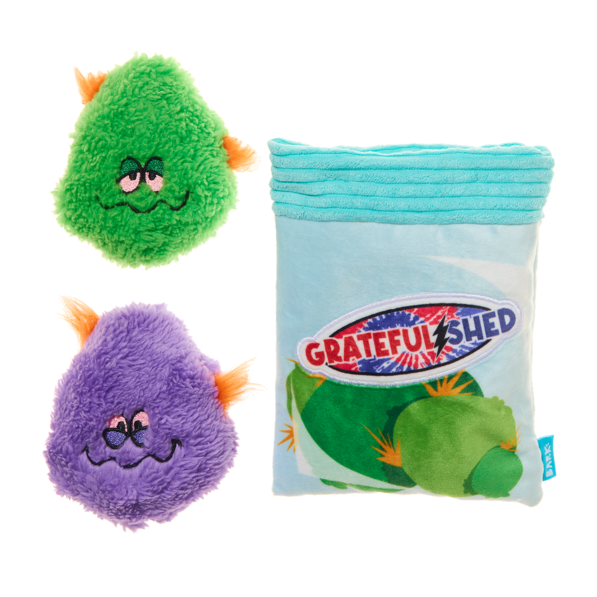 Doggy Bag Plush Multi-Part + Fetch + Enrichment Dog Toy