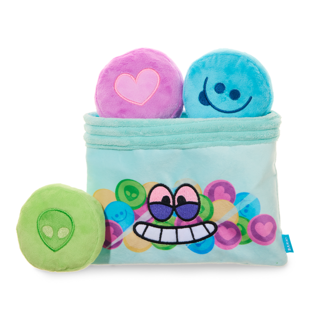 Yappy Pills Plush Multi-Part + Enrichment Dog Toy