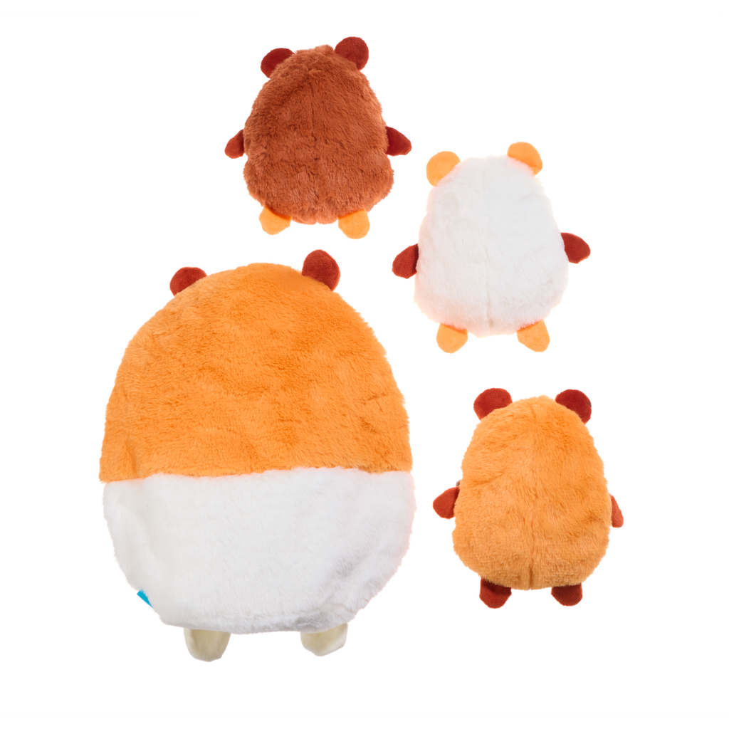Hannibal Hamster Plush Extra-Large Multi-Part Dog Toy