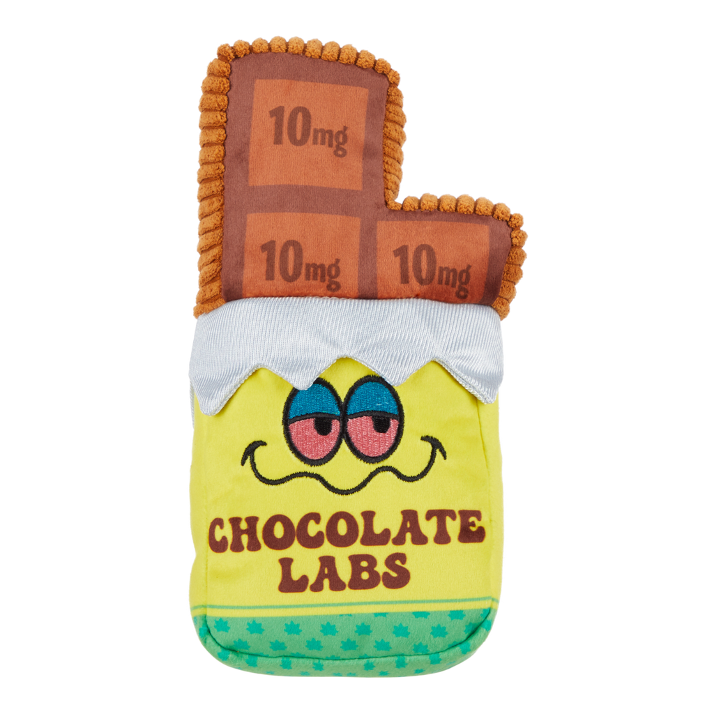 Dank Chocolate Plush Dog Toy