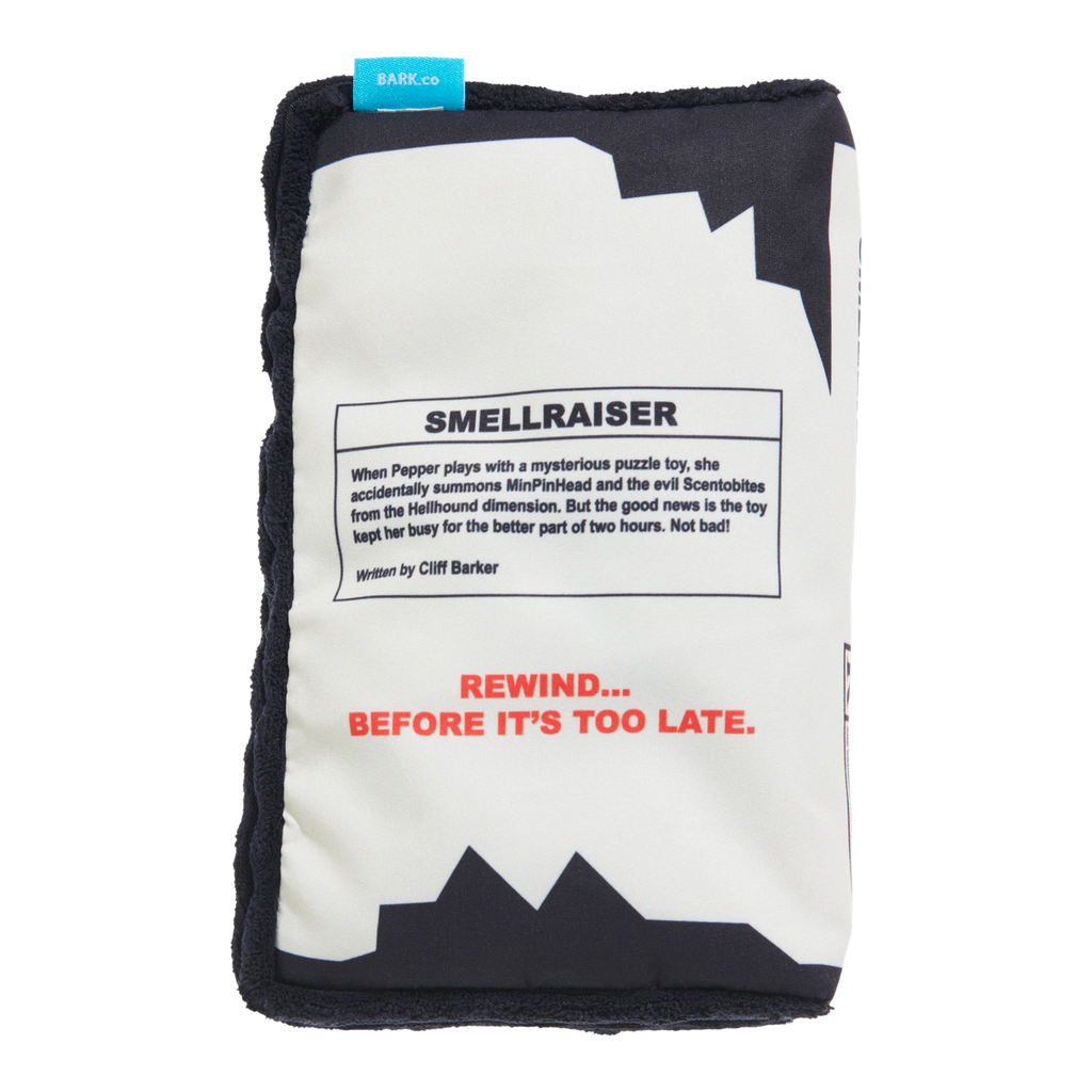 Video Cursette Plush Tug + Enrichment Dog Toy