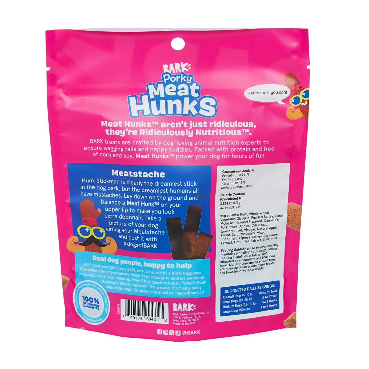 Extra Treats Club, Variety Treat Bags, 4 oz Each, 2 Ct