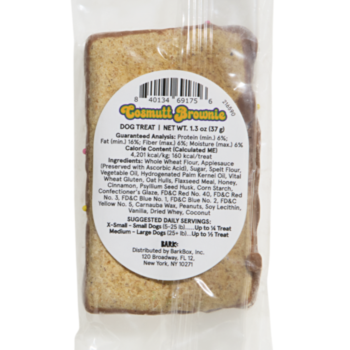Cosmutt Brownie Crunchy Dog Cookie