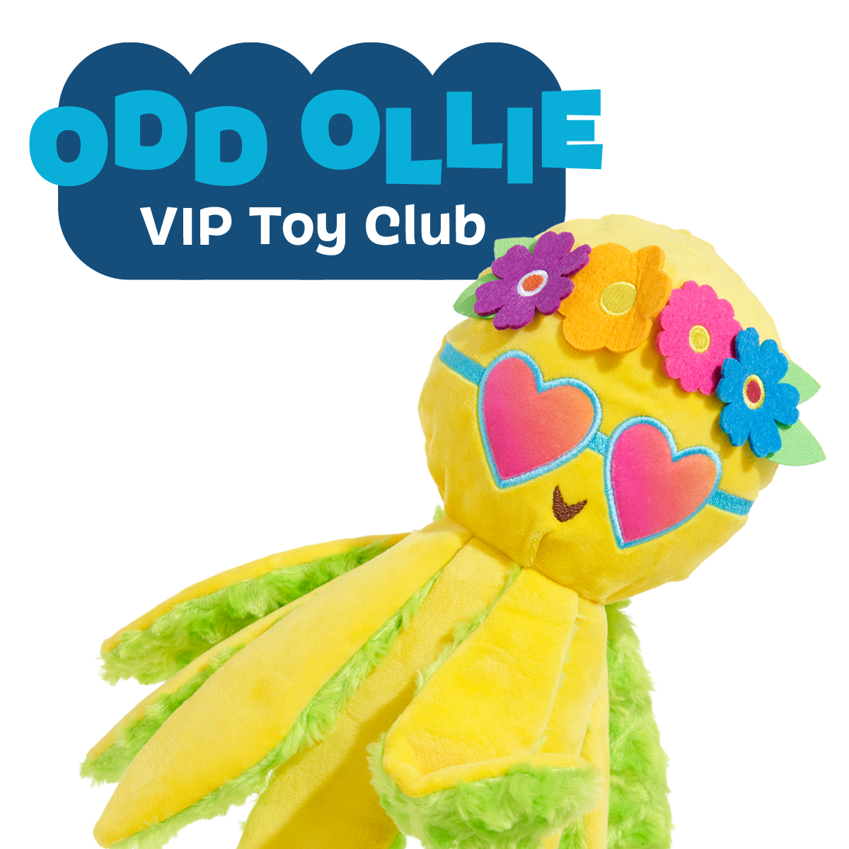 Ollie the Octopus Club, Plush Tug Monthly Dog Toys