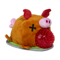 Squeakling Pig Plush Multi-Part + Enrichment + Fetch Dog Toy