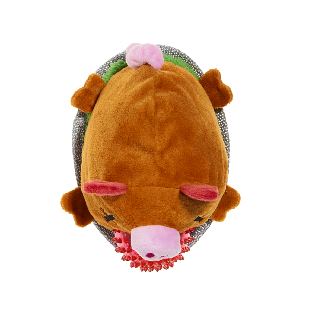 Squeakling Pig Plush Multi-Part + Enrichment + Fetch Dog Toy