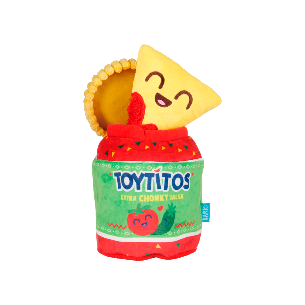 Yip & Salsa Plush Multi-Part Dog Toy