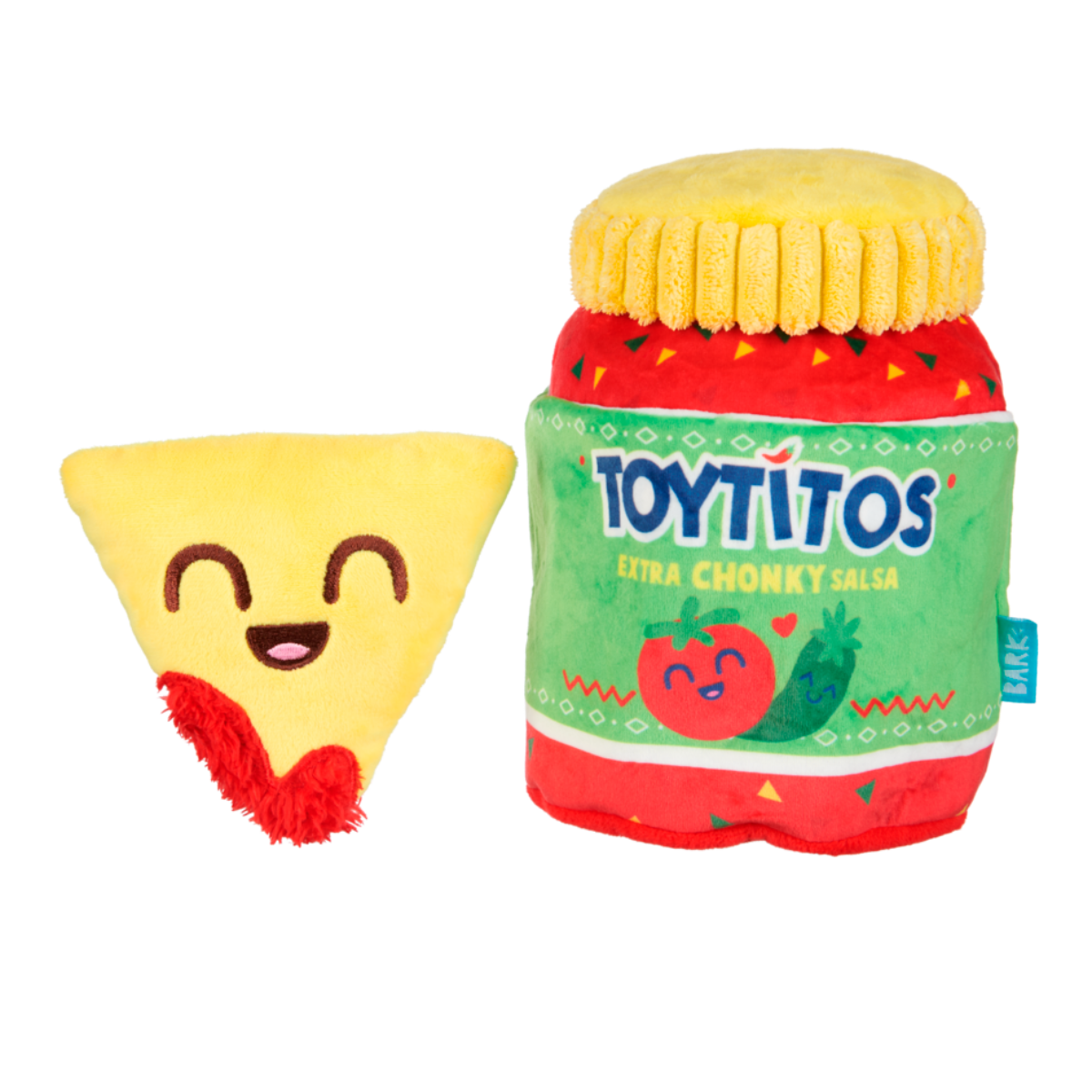 Yip & Salsa Plush Multi-Part Dog Toy