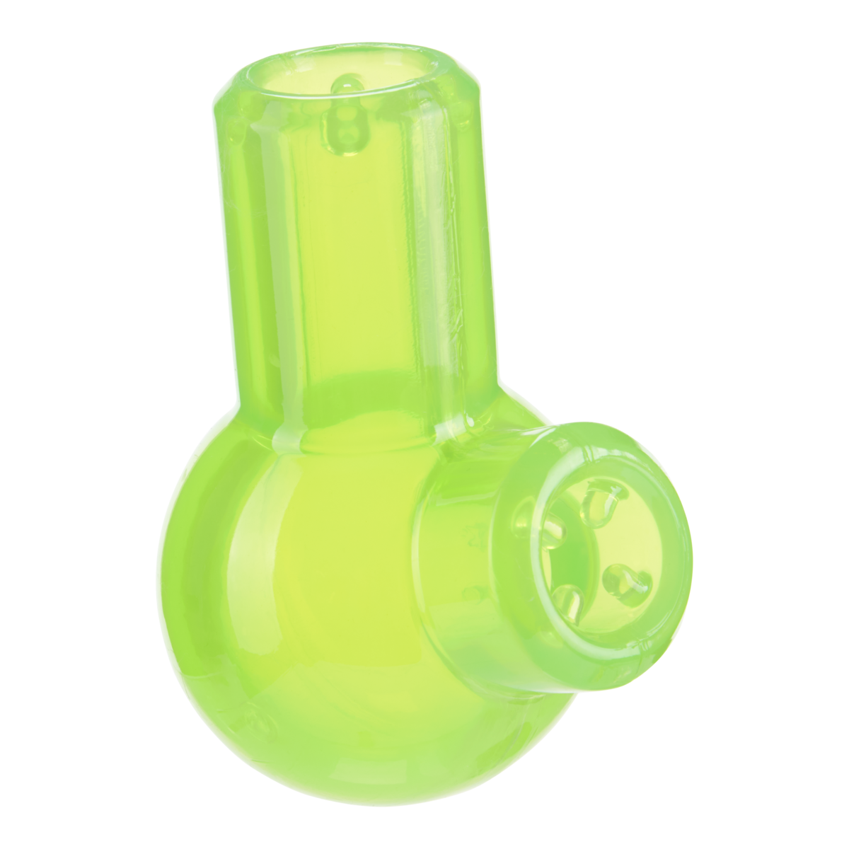 Snack Packed Bong Super Chewer Durable Enrichment Dog Toy
