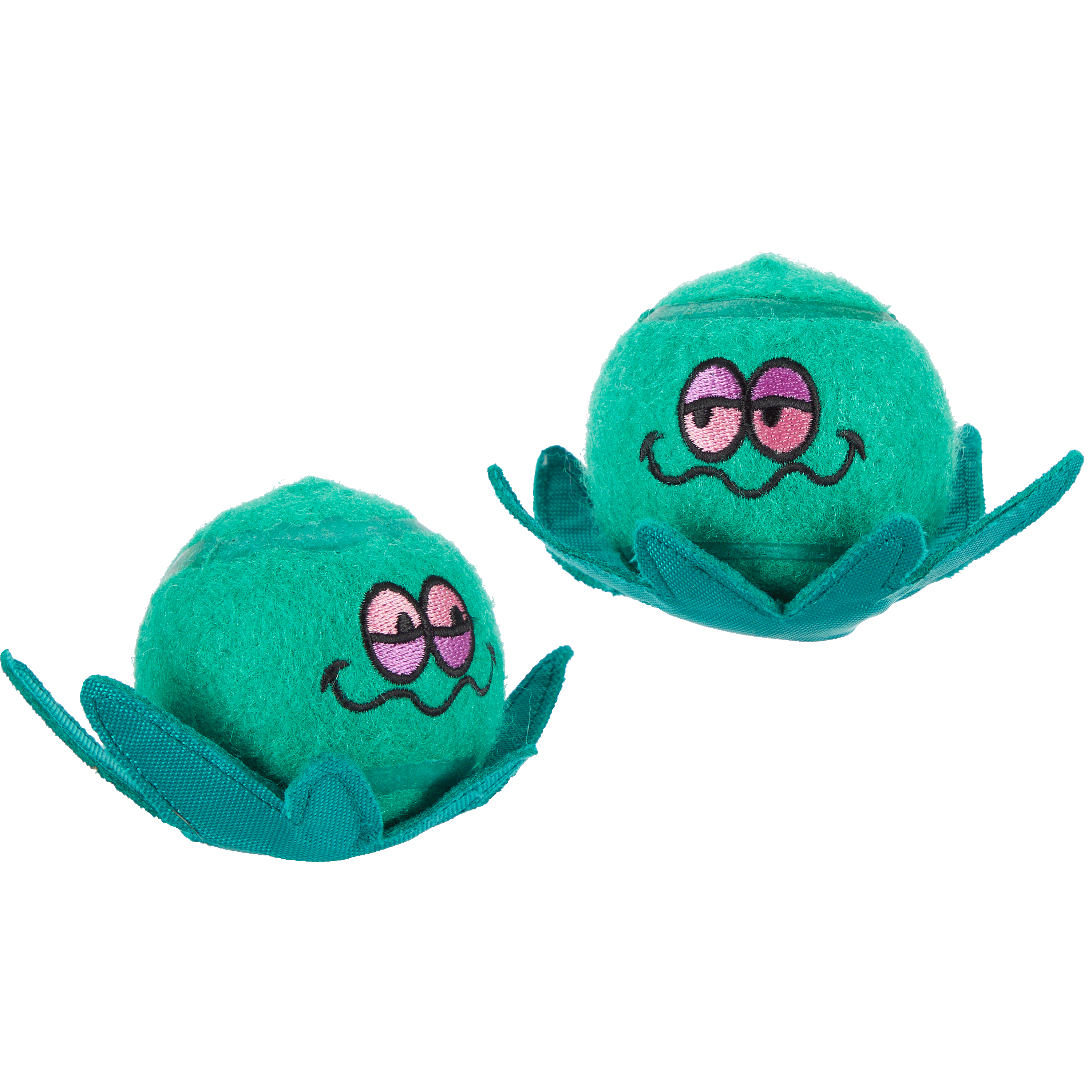 Dope Tennis Balls Plush Multi-Part + Fetch Dog Toy