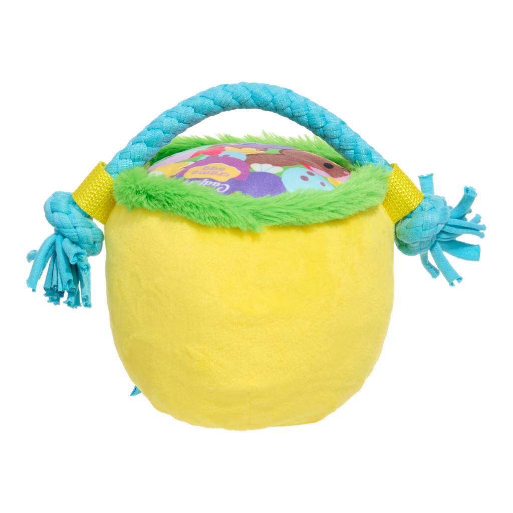Chicky's Easter Candy Plush Tug Dog Toy